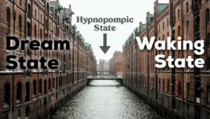 Visual representation of hypnopompic state